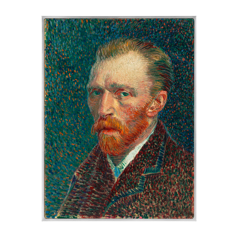 Self Portrait 1887 by Vincent van Gogh 2.5 oz Silver Coin