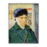 Self Portrait with Bandaged Ear 1889 by Vincent van Gogh 2.5 oz Silver Coin