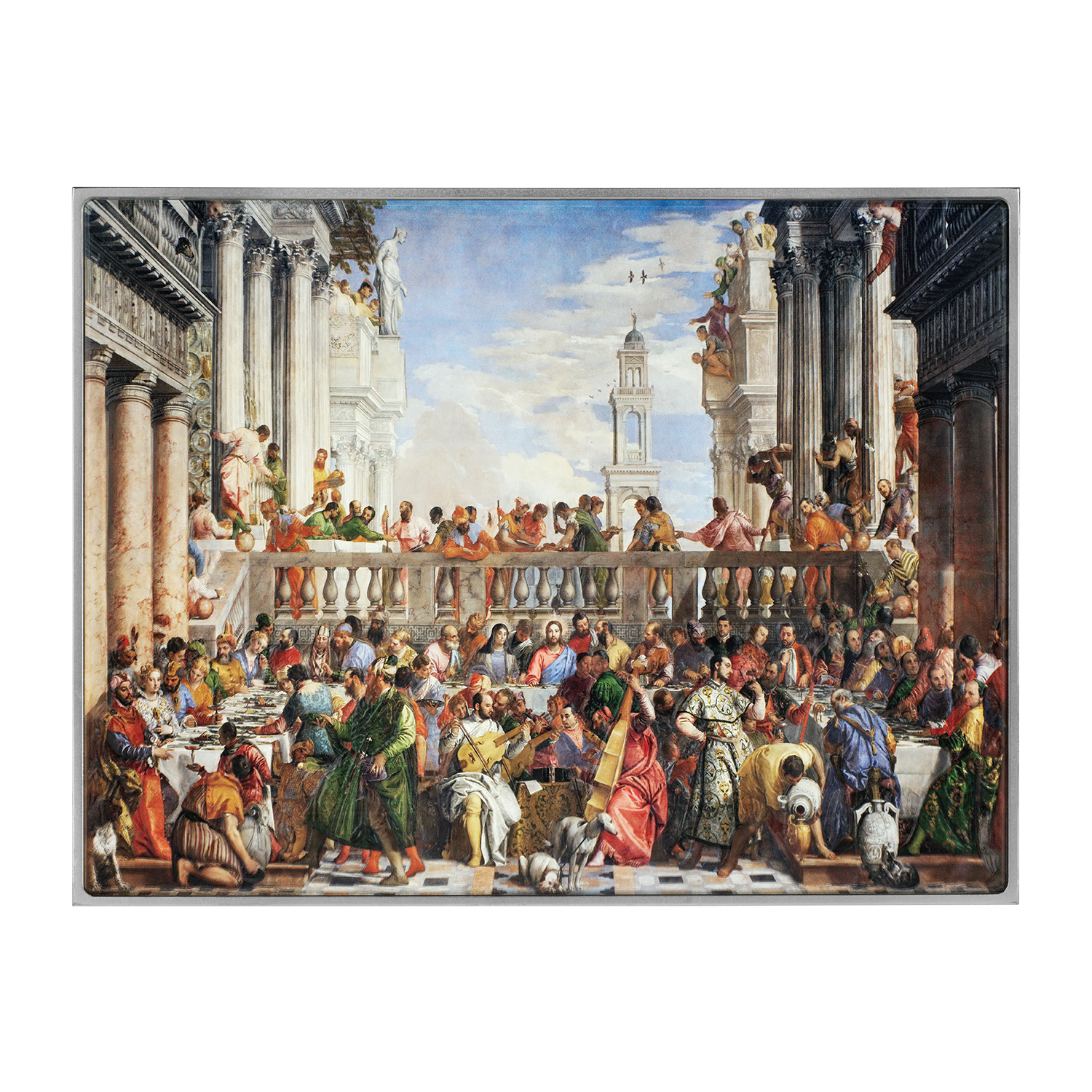 The Wedding at Cana by Paolo Veronese 2.5 oz Silver Coin