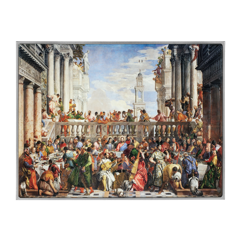 The Wedding at Cana by Paolo Veronese 2.5 oz Silver Coin