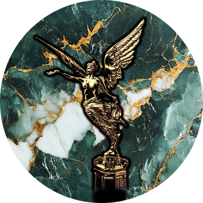 2024 Gilded Mexico Libertad Colorized Jade Stone 1oz .999 Silver Coin