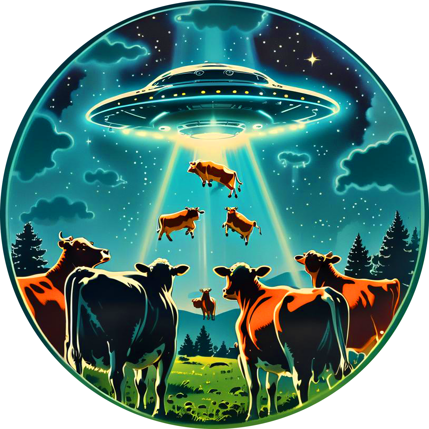 2024 Intaglio Mint Alien Invasion "Cows" Special Edition Presale