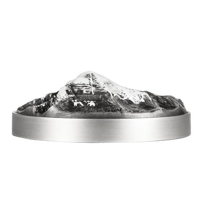 2024 Niue Mt Kailash 2oz .999 Silver Coin Antiqued Finished