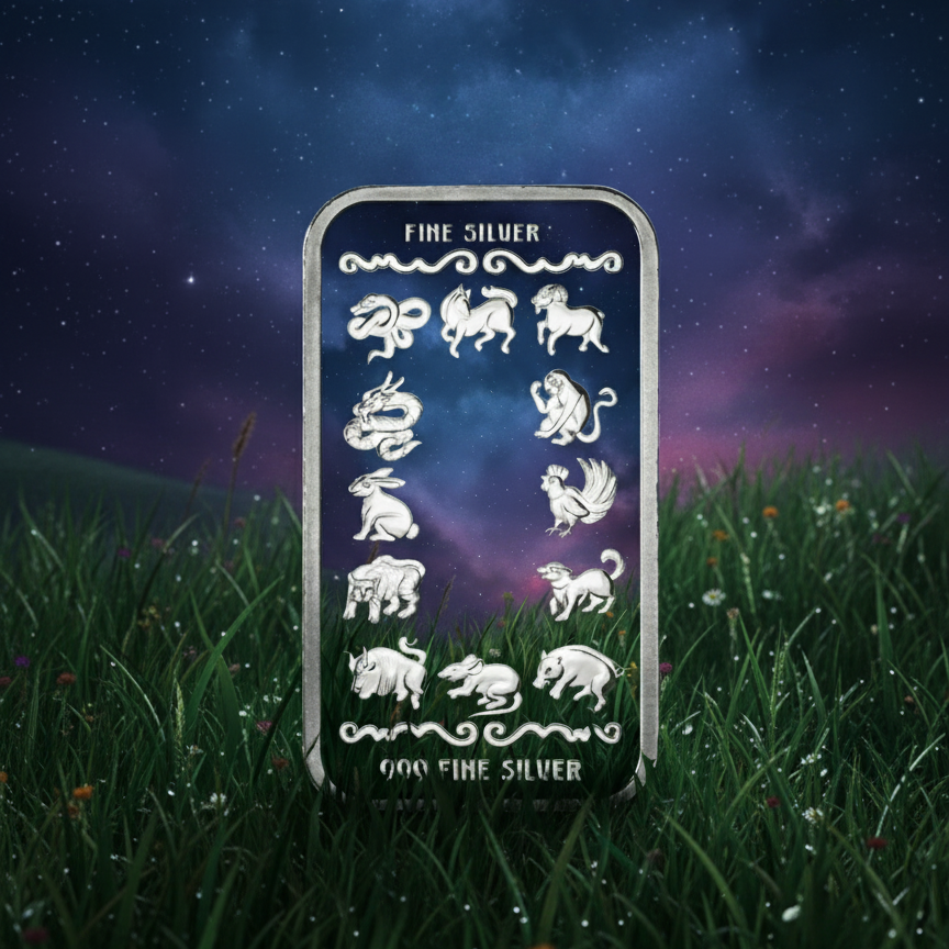 2026 Pamp Year of the Horse "Native Spirit" 1oz .999 Silver Bar