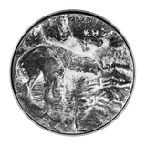 2024 Niue Mt Kailash 2oz .999 Silver Coin Antiqued Finished