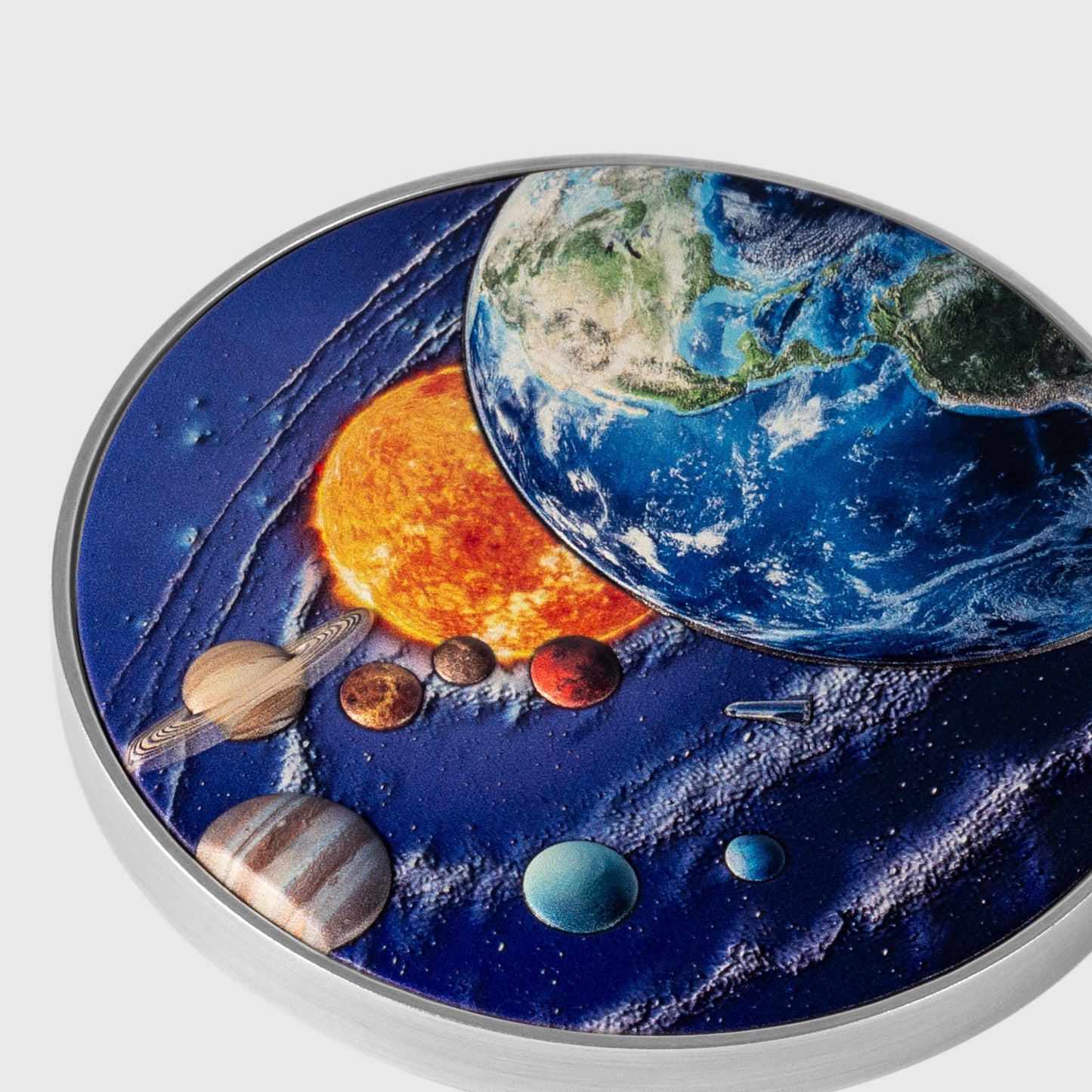 2024 Niue The Solar System 2oz .999 Colorized Silver Coin