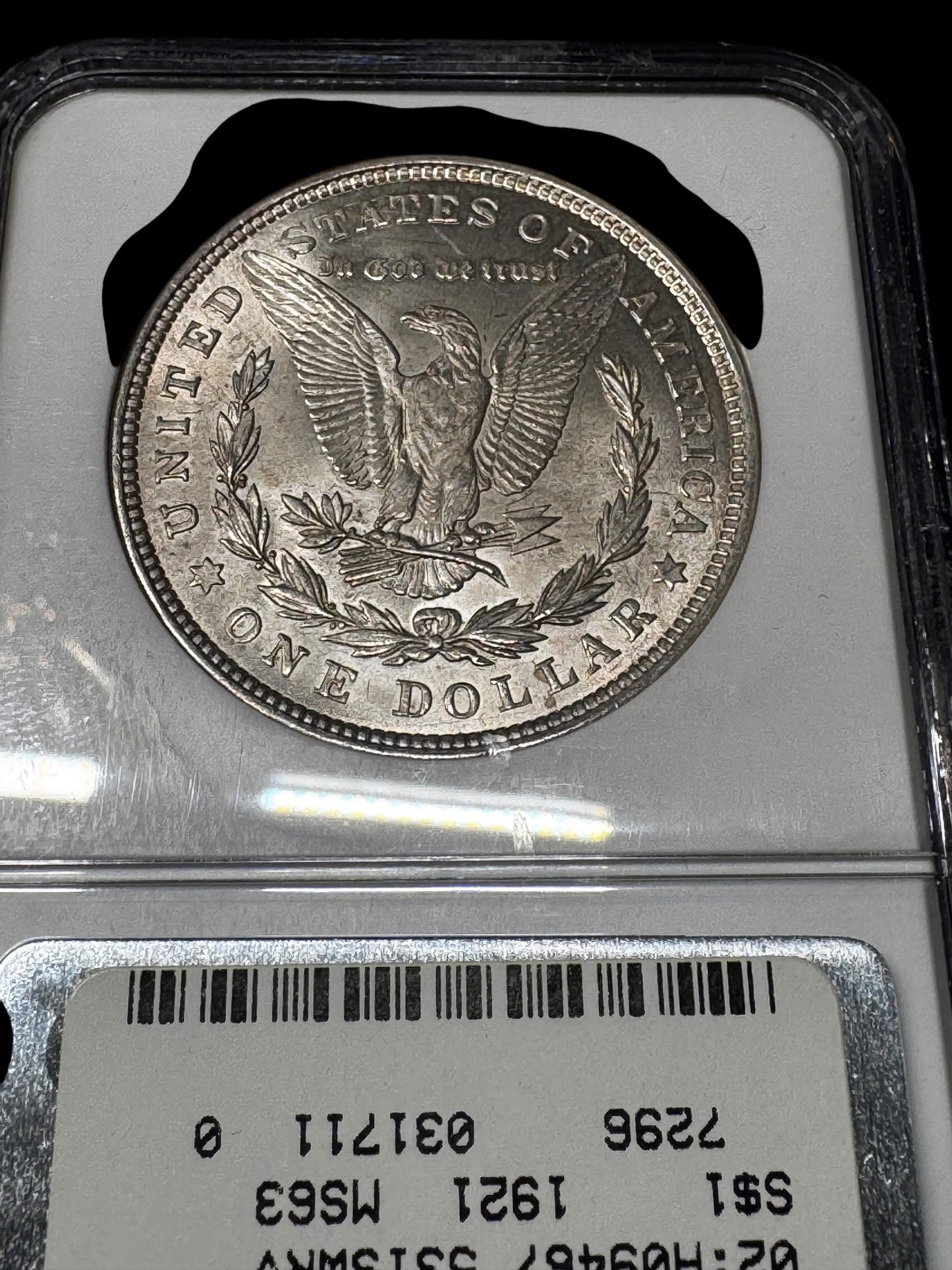 1921 NGC MS63 NGC Morgan S Mint Morgan Silver Dollar