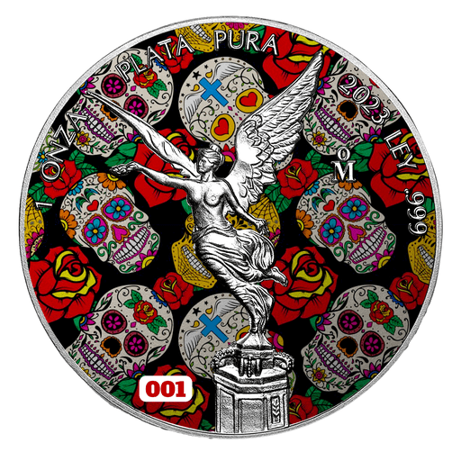 2023 Mexico Libertad Color Pride 1oz .999 Silver Coin