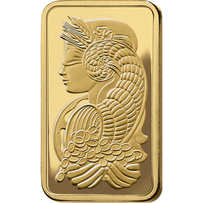 1 gram Pamp Suisse - Lady Fortuna with Veriscan .9999 Gold Bar (In Assay) Captain’s Chest Bullion