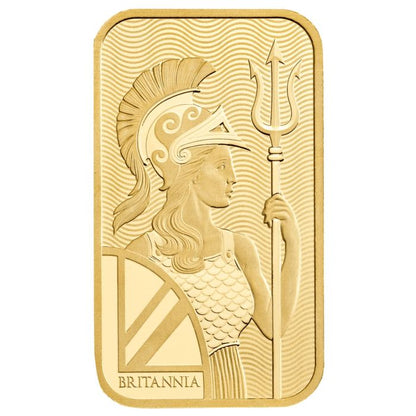 1 gram The Royal Mint - Britannia Happy Birthday .9999 Gold Bar Captain’s Chest Bullion