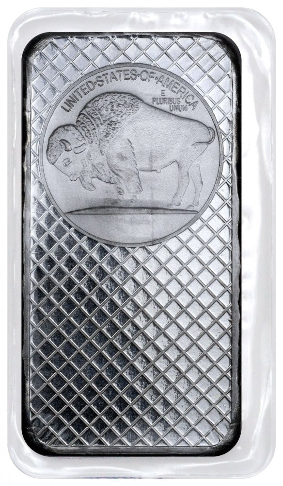 10 OZ Buffalo Silver bar Captain’s Chest Bullion