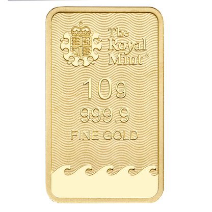 10 gram The Royal Mint Britannia 9999 Gold Bar (In Assay) Captain’s Chest Bullion