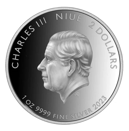 Celebrities Audrey Hepburn 2023 | Niue 2 Dollar 9999 Silver Coin | Hig ...