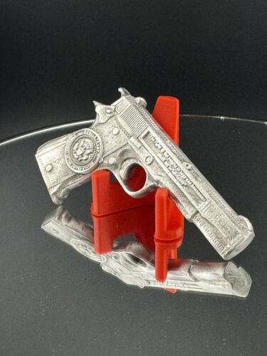 The Locker Mint-Trump 2nd Amendment Pistol Hand Poured 3oz 999 silver