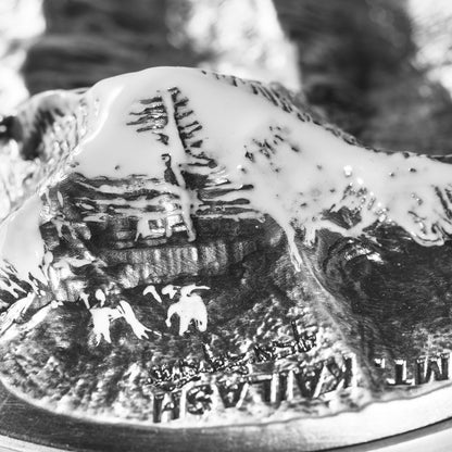 2024 Niue Mt Kailash 2oz .999 Silver Coin Antiqued Finished