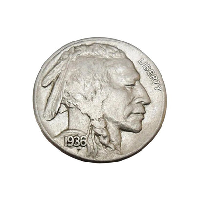 1936 Indian Head-buffalo Nickel