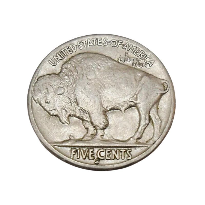 1936 Indian Head-buffalo Nickel