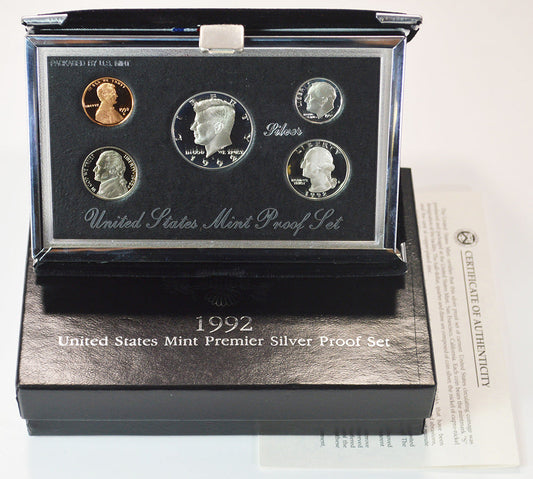 1992- United States Mint Silver Proof Set Captain’s Chest Bullion