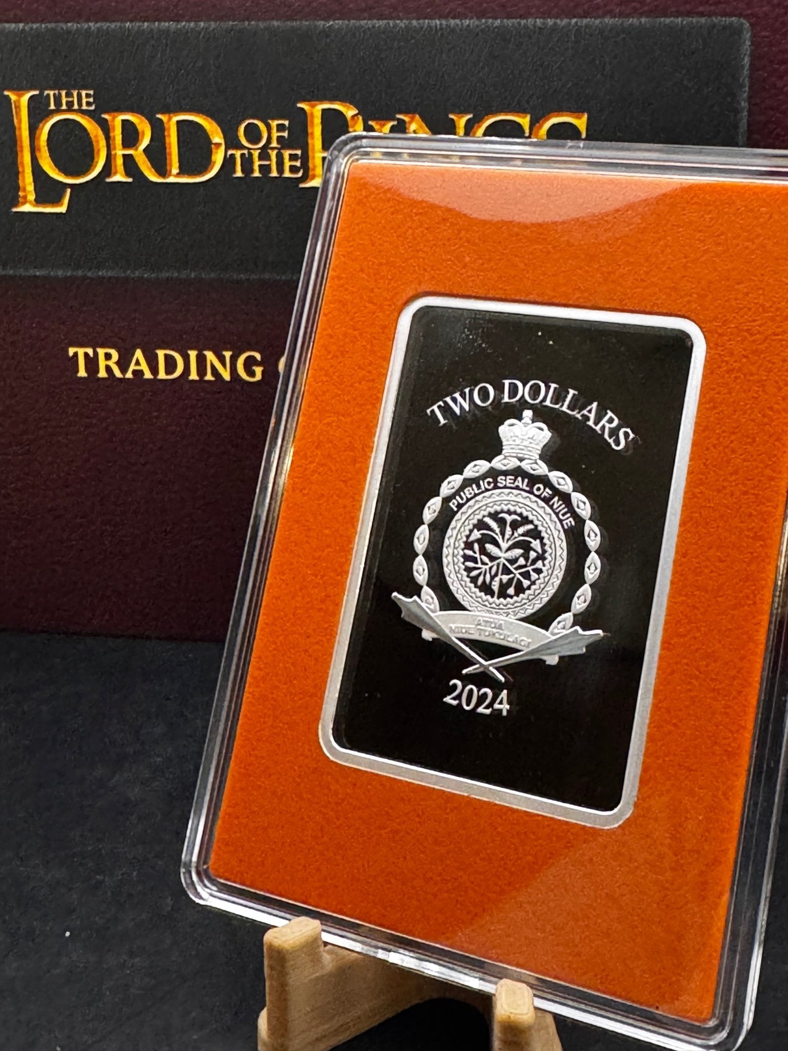 Agoro Mint Trading The Lord of the Rings 1oz .999 Silver Coin Bilbo 140/150
