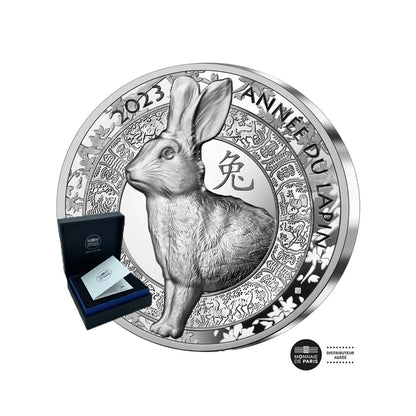 Year of the Rabbit | 20€ silver coin 1 Oz Proof 2023