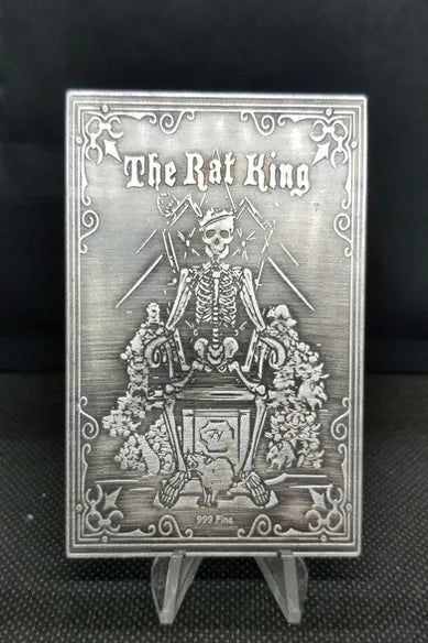 The Rat King - 1oz EDC Silver Card