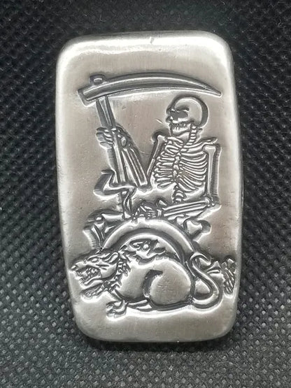 Departed Souls 2 oz Silver Bar