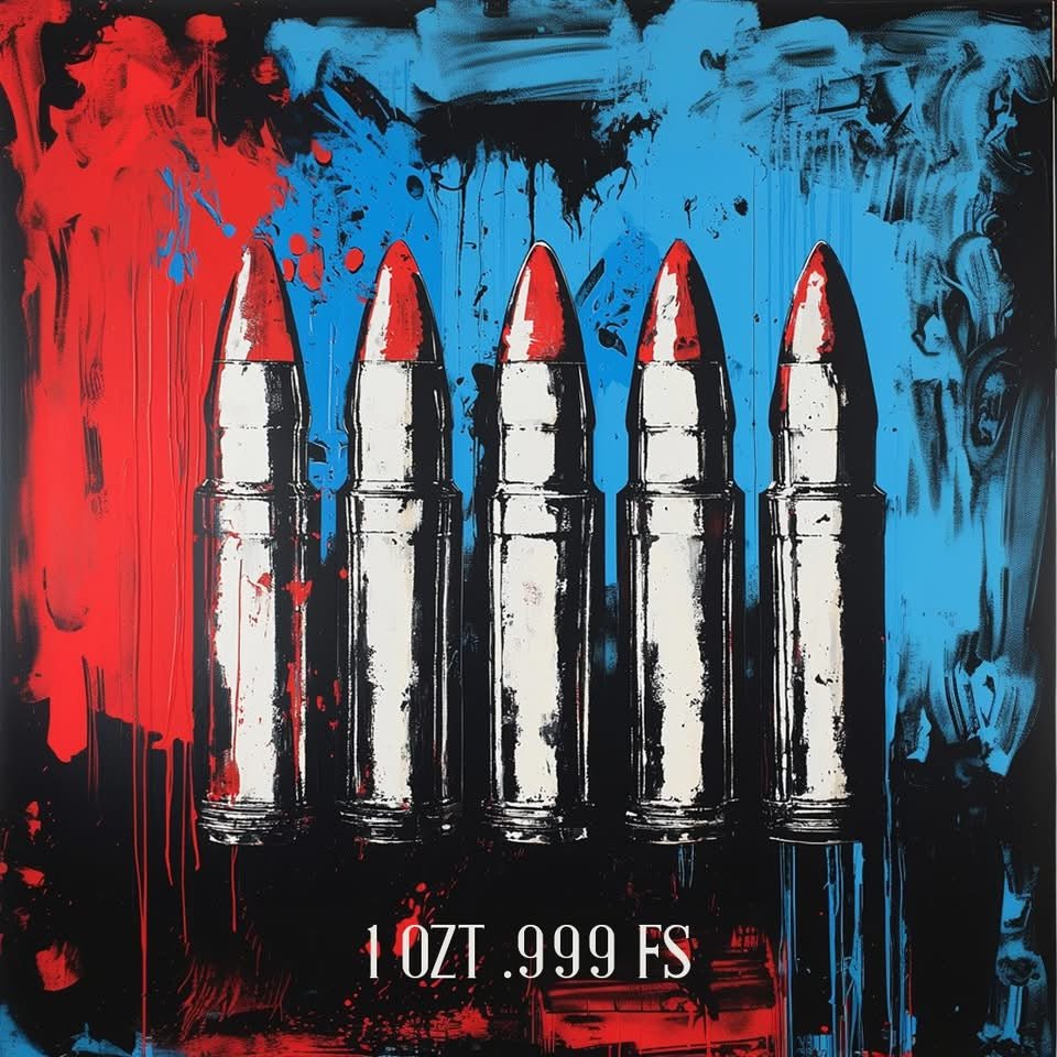 1oz .999 Plato Plomo Card Colorized - Captain’s Chest Bullion