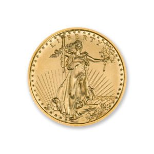 $20 SAINT-GAUDENS – HIGH RELIEF – 2 TROY OUNCE – 39MM – .9999 FINE GOLD Captain’s Chest Bullion