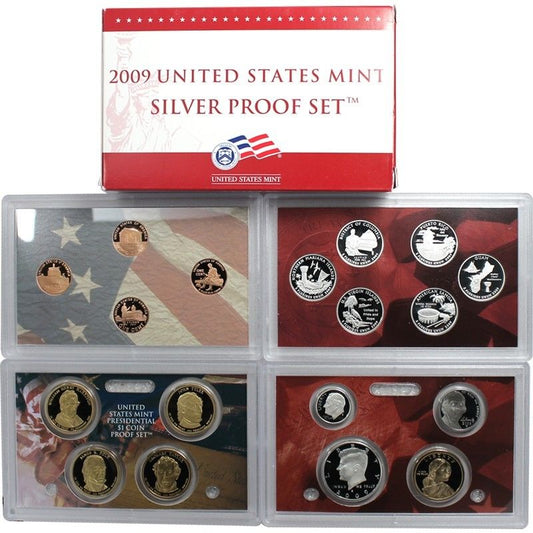 2009- United States Mint Silver Proof Set Captain’s Chest Bullion