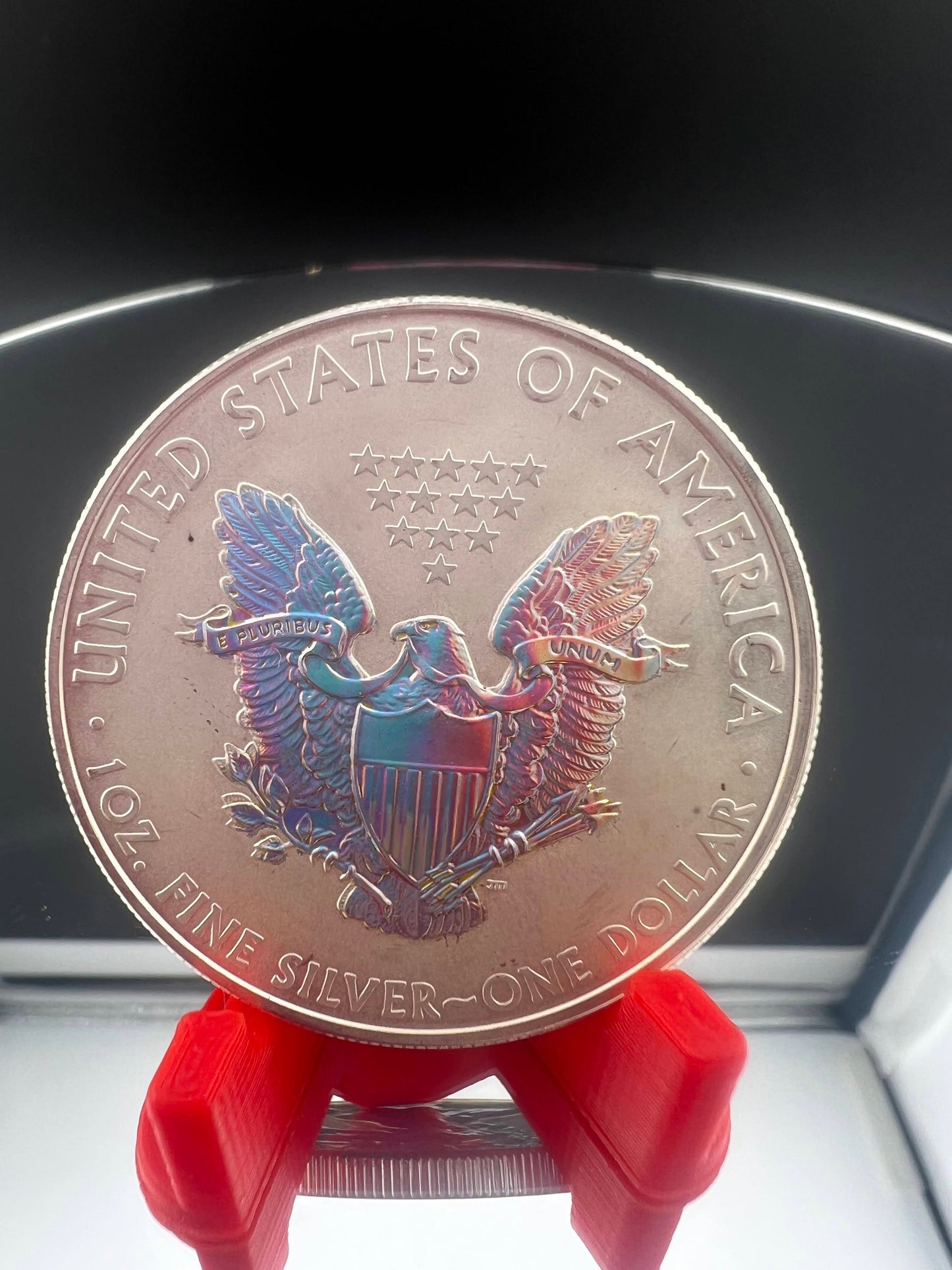 2010 Hologram American Silver Eagle Coin .999 1oz Captain’s Chest Bullion