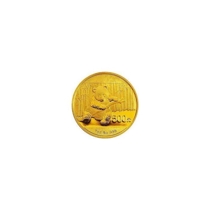 2014 1 Ounce China Panda .999 Gold Bullion Coin Captain’s Chest Bullion