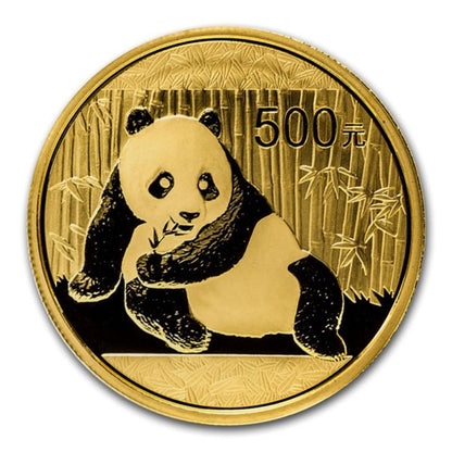 2015 China Panda 5 Coin .999 Gold Set Captain’s Chest Bullion