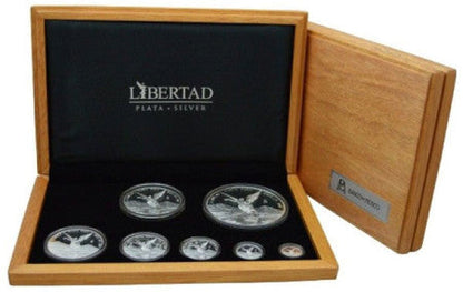 2015 Libertad  Magnificent 7 proof Set Captain’s Chest Bullion