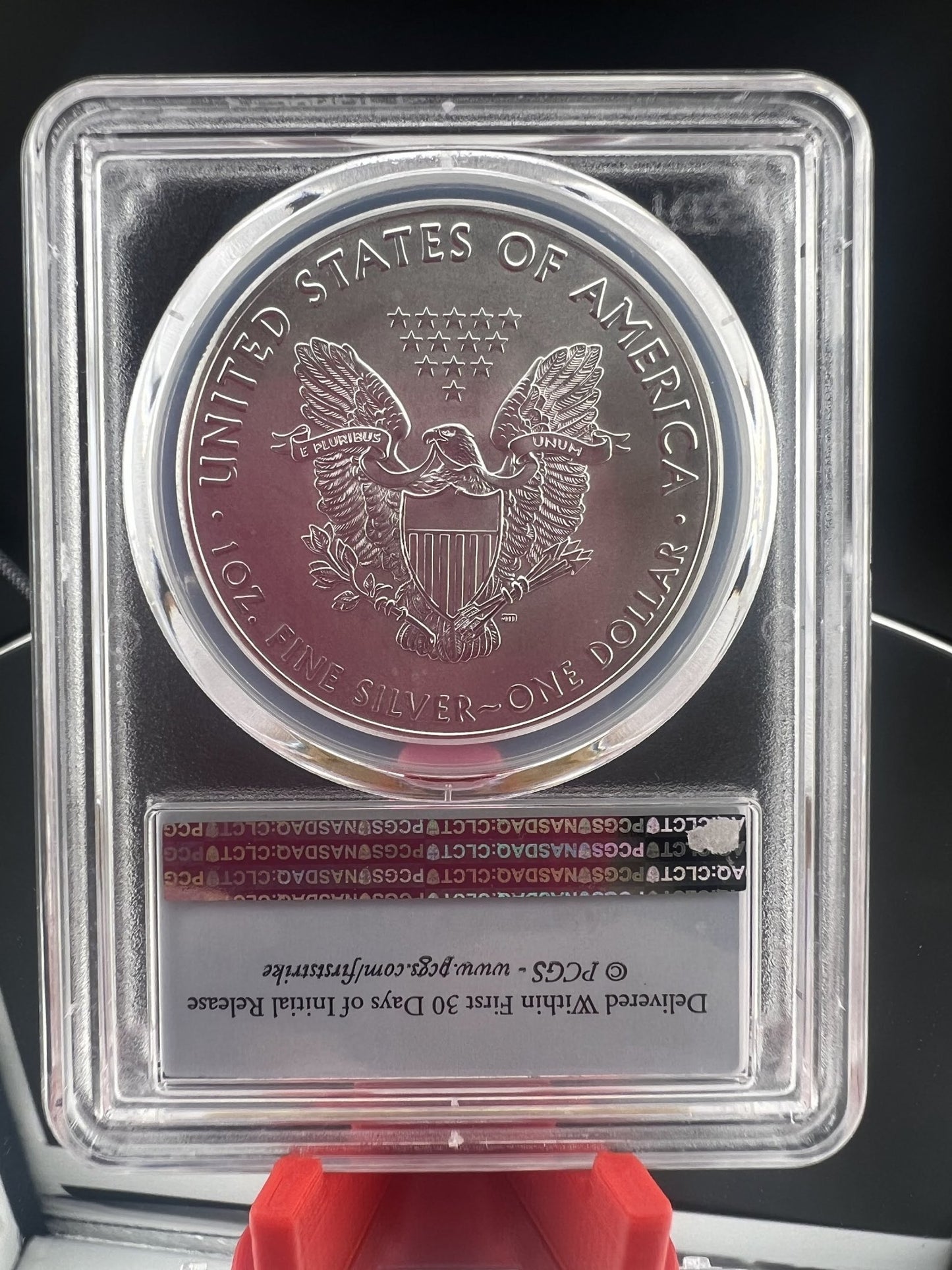 2016 Silver 30th Anniversary Street  San Francisco Pcgs Ms69 Captain’s Chest Bullion