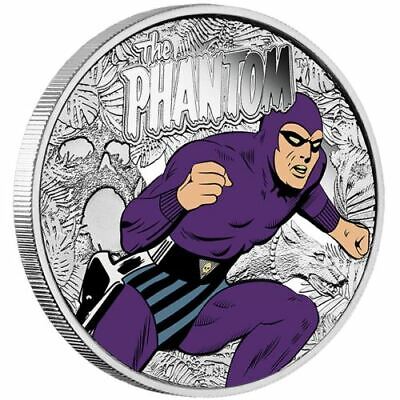 2016 The Phantom 80th Anniversary 1oz Silver Proof Medallion Captain’s Chest Bullion