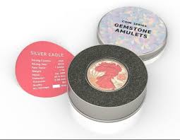 2019 American Silver Eagle - Color Amulets Year of the Pig .999 Coin 1ozt - Captain’s Chest Bullion