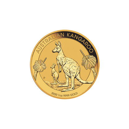 2020 1 oz Australia Kangaroo 9999 Gold Coin Captain’s Chest Bullion