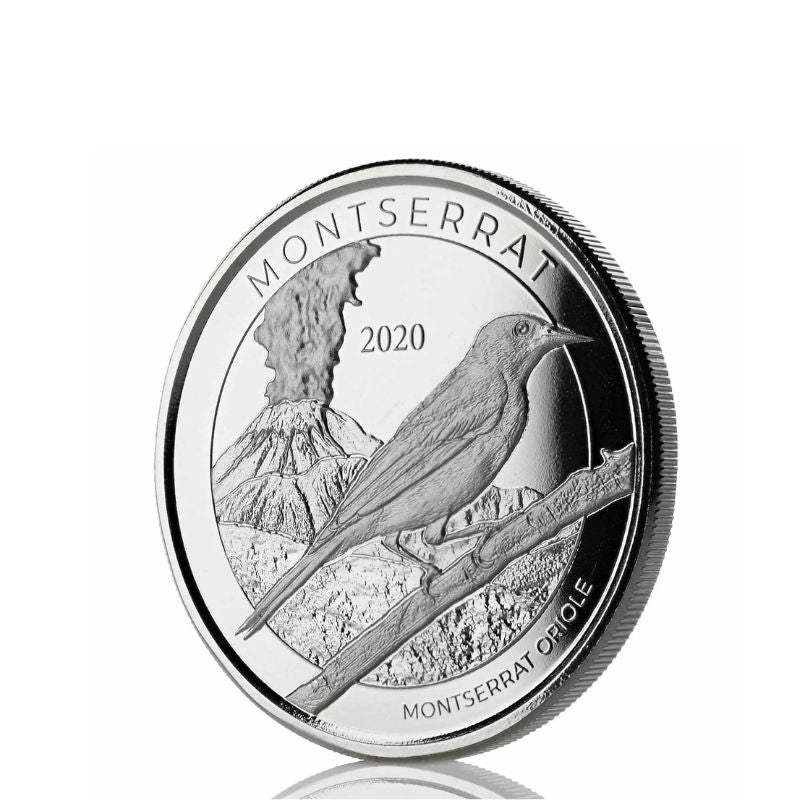 2020 EC8 Montserrat Oriole – 1 Troy Ounce .999 Fine Silver