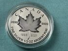 2021 Canada Fine Silver Maple Leaf Fractional Coin Silver Reverse Proof Set Captain’s Chest Bullion