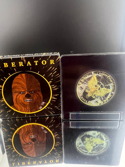 2021 Liberator Chewbacca 1oz Captain’s Chest Bullion