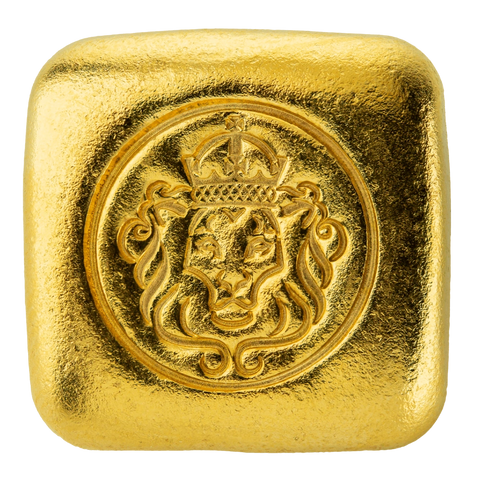 Scottsdale Gold Lion 1 oz Cast Bar .9999 Pure Gold