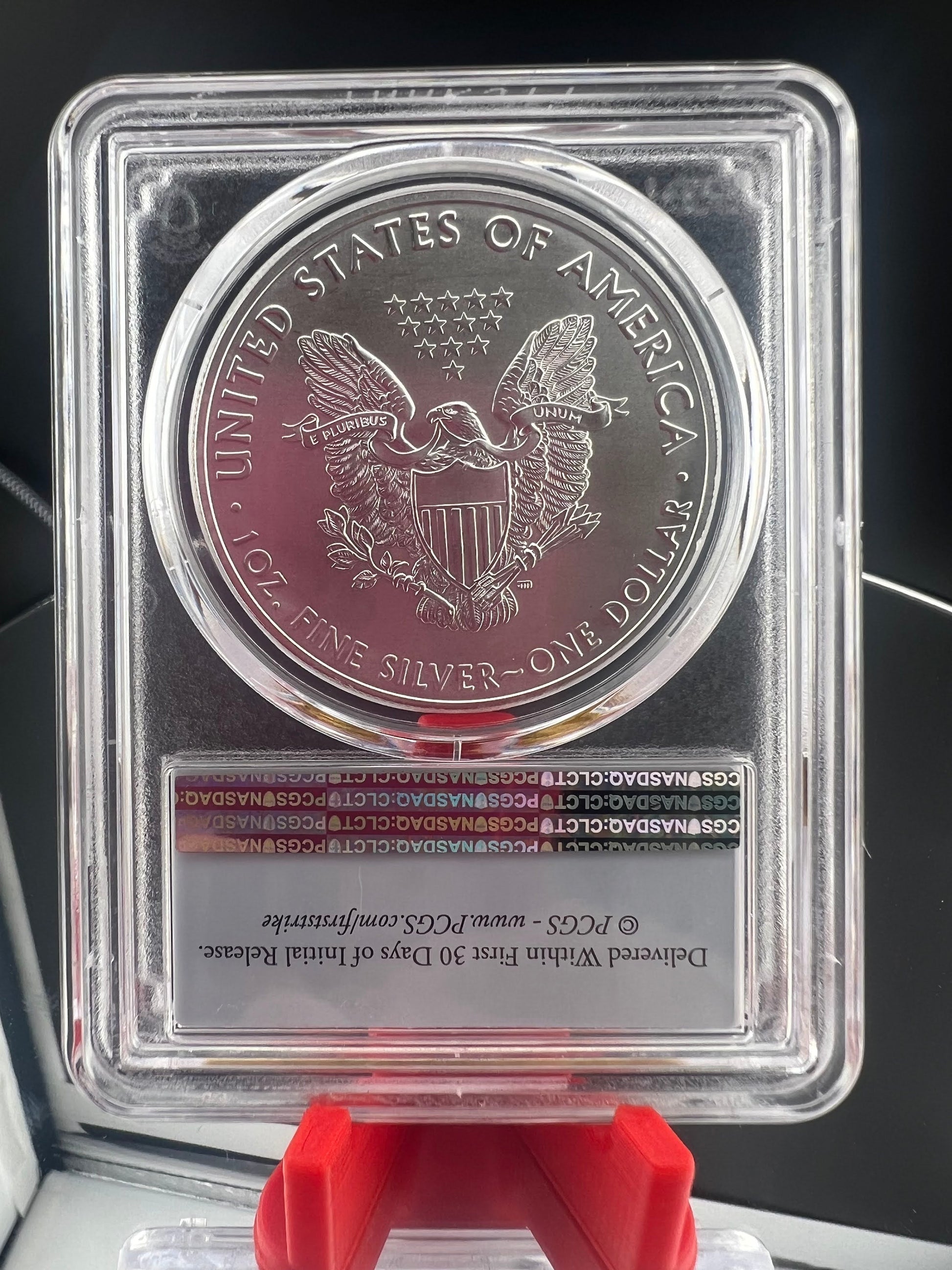 2021 S Silver Eagle Type1 Emergency Issue Pcgs Ms70 Captain’s Chest Bullion