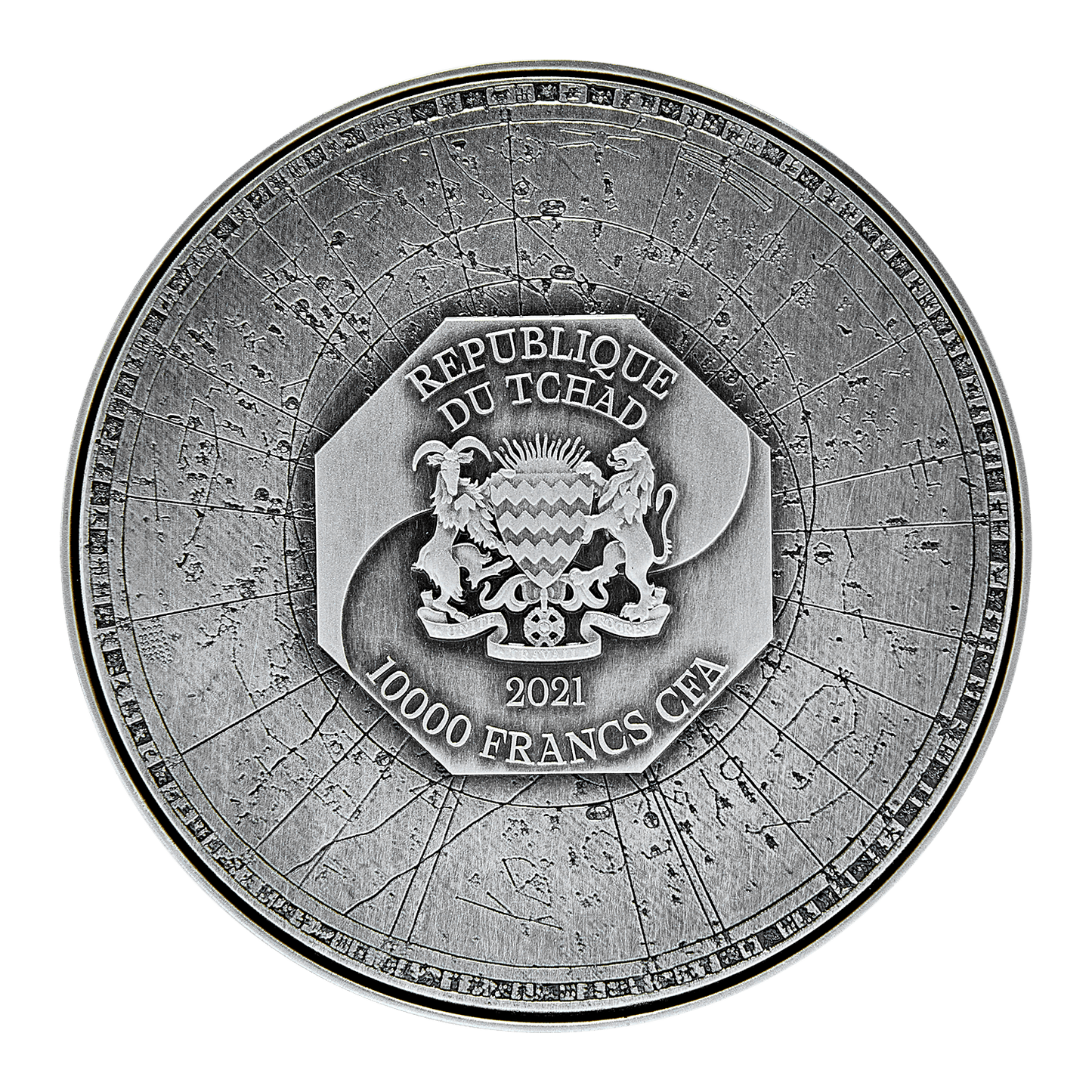 2021 Tchad The Four Auspicious Beasts Series – Vermillion Bird 2 oz Silver Coin