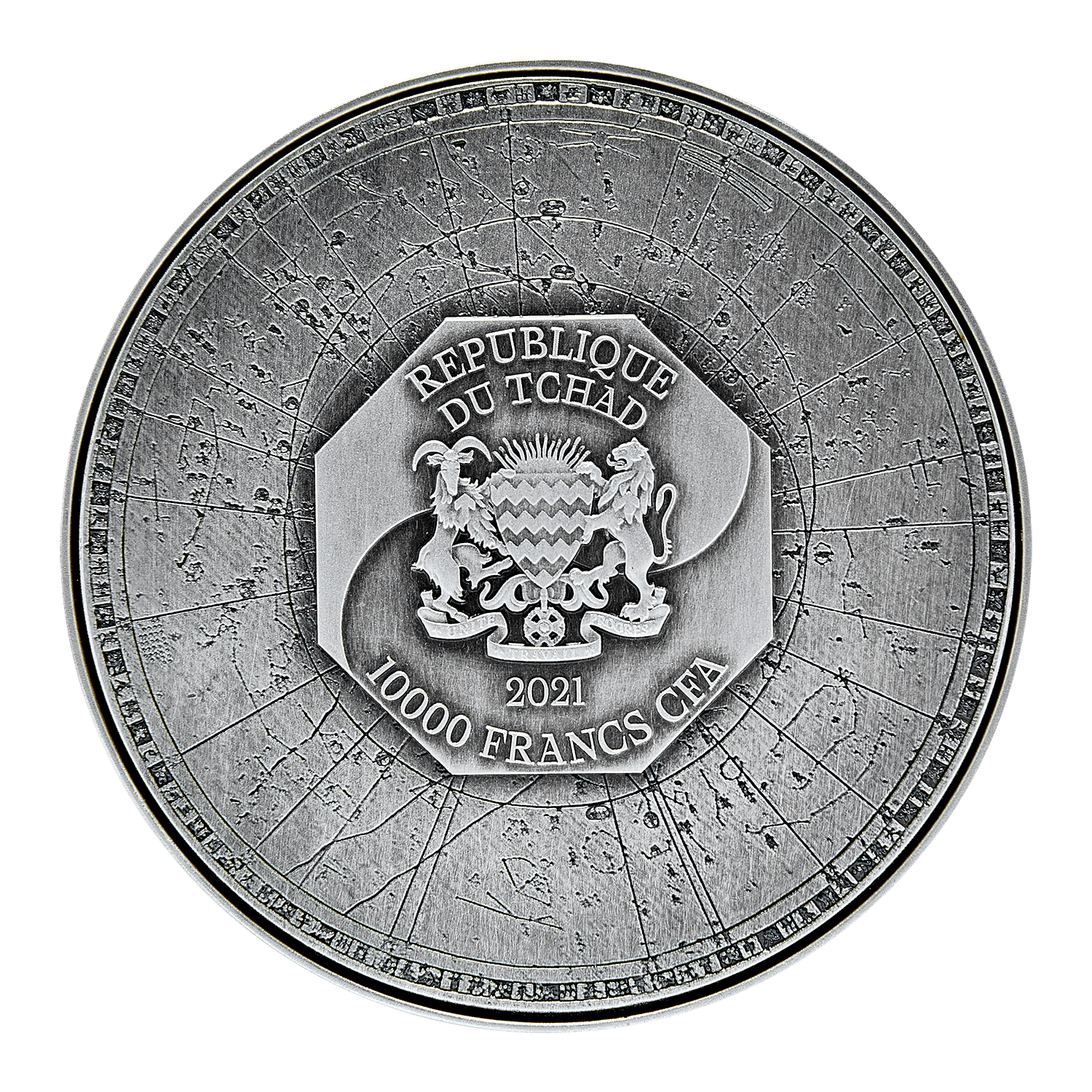 2021 Tchad The Four Auspicious Beasts Series – Vermillion Bird 2 oz Silver Coin