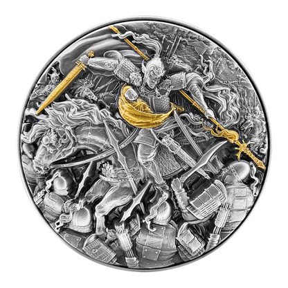 2021 Tchad The Three Kingdom Series – Zhao Yun 2 oz Silver Coin