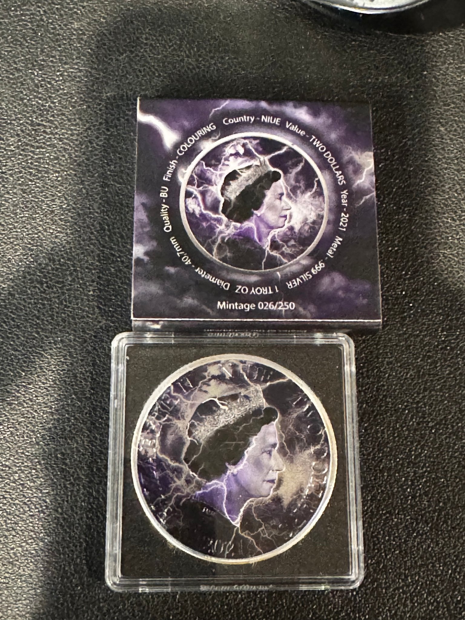 2021 Niue Empress 1oz Colorized .999 Silver Coin - Captain’s Chest Bullion