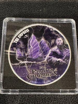 2021 Niue Empress 1oz Colorized .999 Silver Coin - Captain’s Chest Bullion