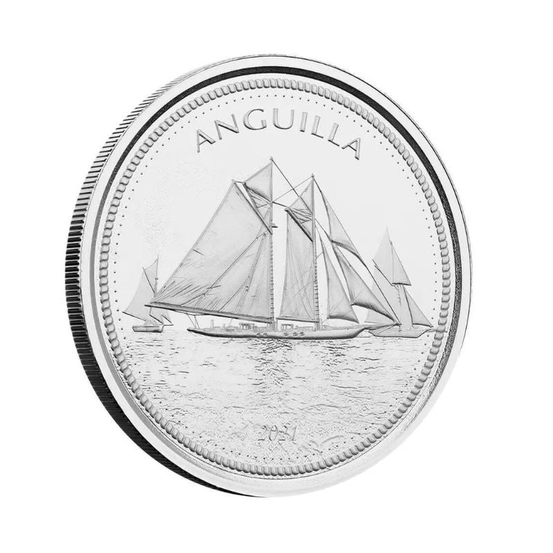2021 EC8 Anguilla – 1 Troy Ounce .999 Fine Silver