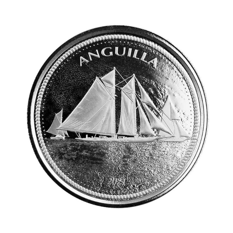 2021 EC8 Anguilla – 1 Troy Ounce .999 Fine Silver