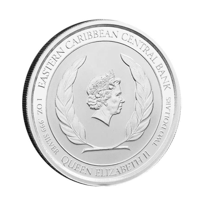 2021 EC8 Dominica 1 oz Silver Coin – .999 Fine Silver